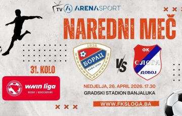 borac banjaluka sloga meridian doboj najava