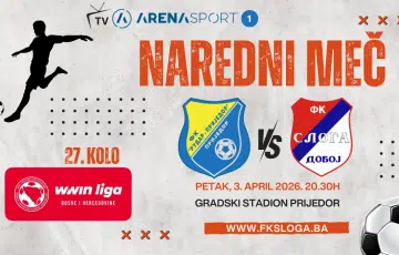 rudar prijedor sloga doboj najava