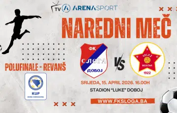 sloga doboj velež kup bih 2026 revanš najava